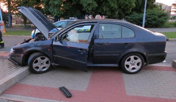 Foto z místa nehody