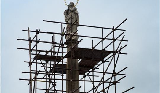 Dominanta Hořic prochází rekonstrukcí. Dočká se úplně nového vzhledu