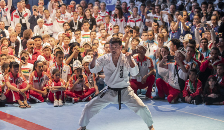 Česká reprezentace na hradeckém mistrovství světa v karate získala deset medailí