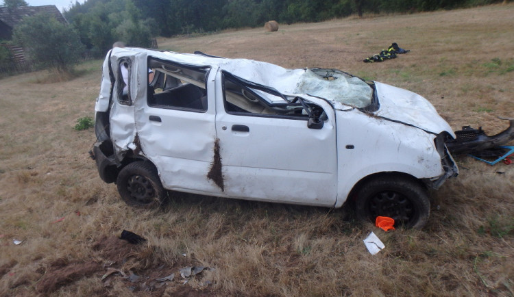 Nehoda u Hostinného