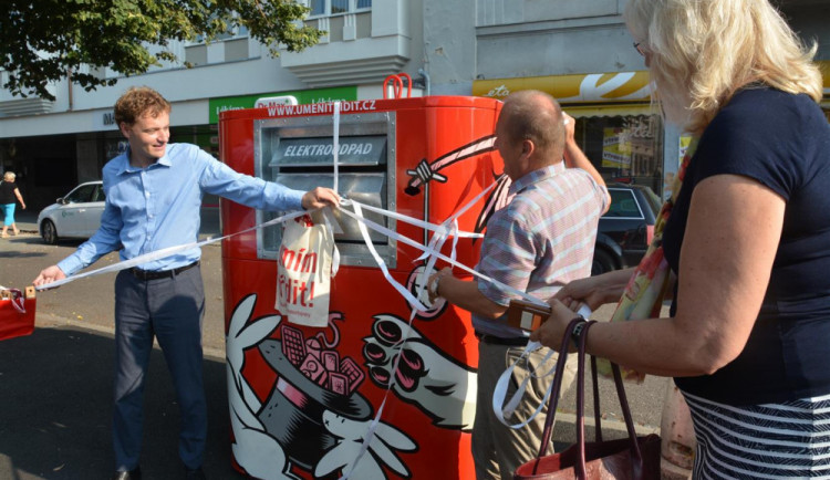 Nový kontejner na elektroodpad