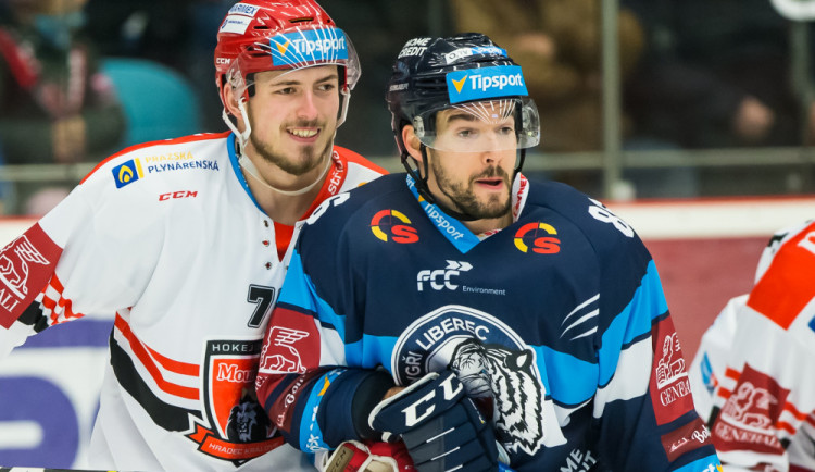 Hokejisté Mountfieldu a Liberce 