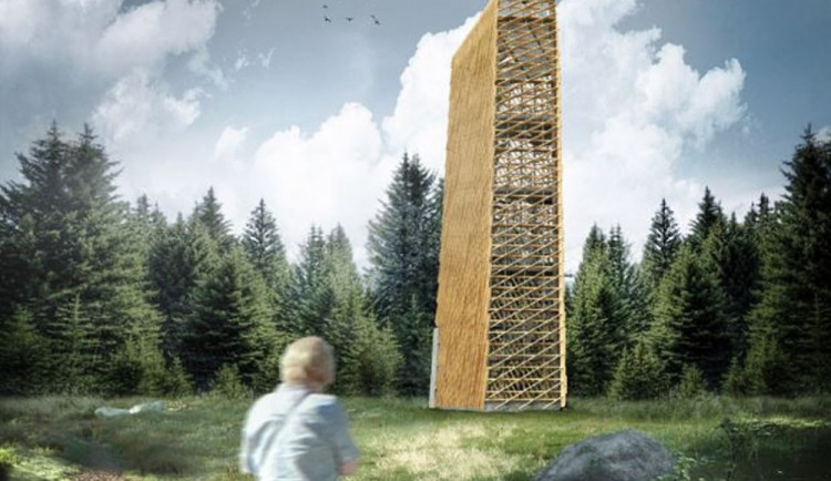 Takto bude rozhledna ve Velké Deštné vypadat 