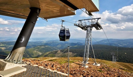 Lanovka v Krkonoších