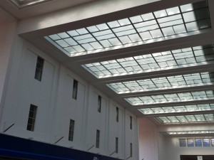 Opravená hala vypadá skvěle.