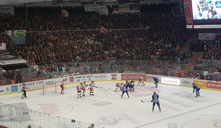 Foto z utkání Hradec - Kladno