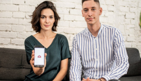 Zakladatelé projektu Michaela Gregorová a Jakub Henni