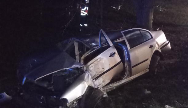 Hrůzostrašná bilance pokračuje. Auto na Rychnovsku narazilo do stromu a vzplálo, řidič zahynul