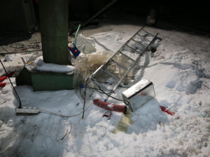 Při údržbě lyžařského vleku na Trutnovsku zemřel muž, kterého usmrtil tažný mechanismus vleku