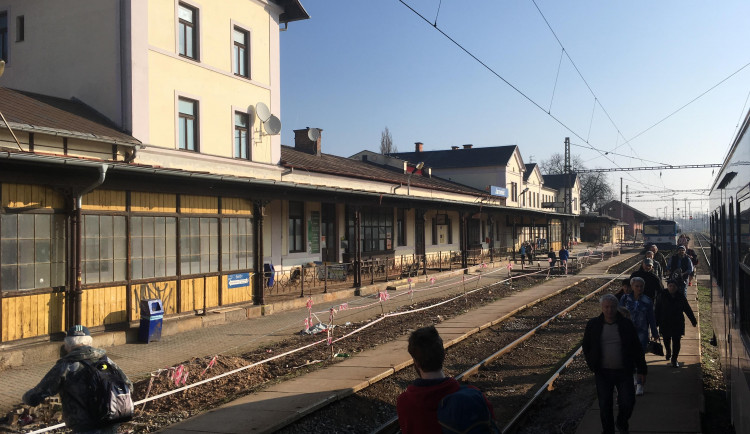 Nádraží v Jaroměři