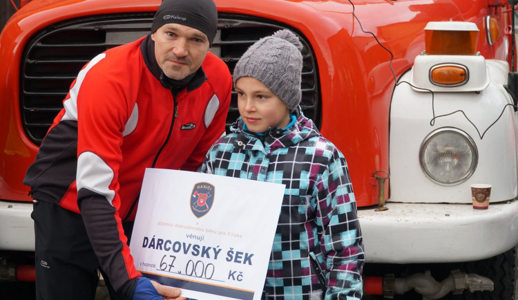 Vybralo se skoro 70 tisíc korun