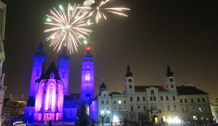 Novoroční ohňostroj 2020