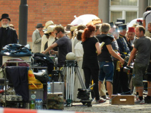 natáčení filmu Sarajevo v Hradci Králové