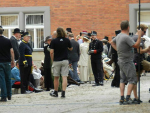 natáčení filmu Sarajevo v Hradci Králové