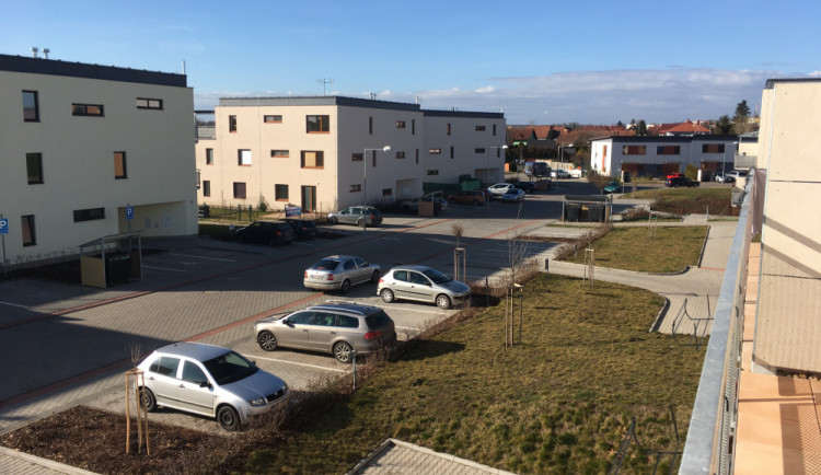 Nová bytová zástavba Stěžery u Hradce Králové