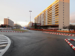 Dopravní nehoda v Hradci Králové.