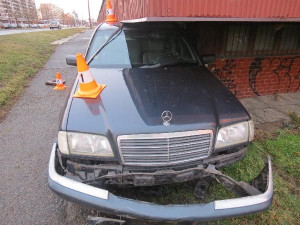 Dopravní nehoda v Hradci Králové.