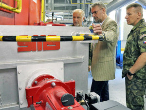 Armádní nemocnice v Těchoníně na Orlickoústecku.