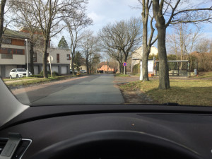 Hlavní ulice na Novém Hradci Králové.