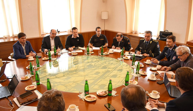 Schůzka bezpečnostních složek Královéhradeckého kraje