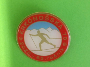 Krkonošská 70 retro odznak