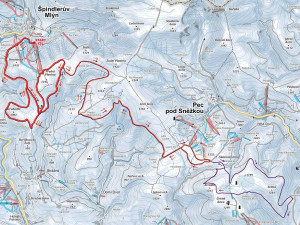 Krkonošská 70 trasa
