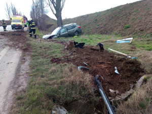 Dopravní nehoda v Předměřicích nad Labem