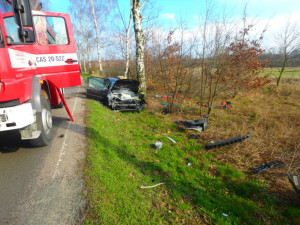 Dopravní nehoda v Jaroměři.