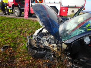 Dopravní nehoda v Jaroměři.