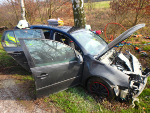 Dopravní nehoda v Jaroměři.