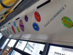 Velikonoční trolejbus v Hradci Králové
