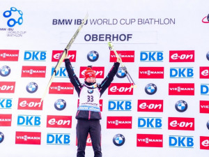 Veronika Vítková v Oberhofu