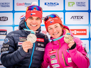 Veronika Vítková a Michal Krčmář v Pchjongčchangu