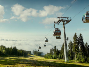 O prodlouženém víkendu se rozjede kabinková lanovka na Černou horu