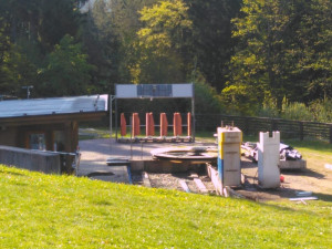 Demontáž lanovky v Říčkách