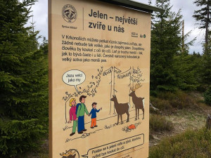 Jelení  Hravá naučná stezka