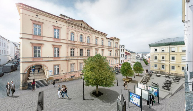 FOTO: Rekonstrukce pěší zóny v Trutnově začne v létě