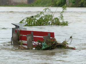 Dobrovolní hasiči z Hradce Králové pomáhají při povodních v Olomouckém kraji