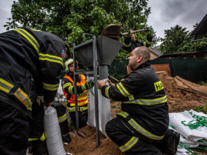 Včerejší záplavy v kraji