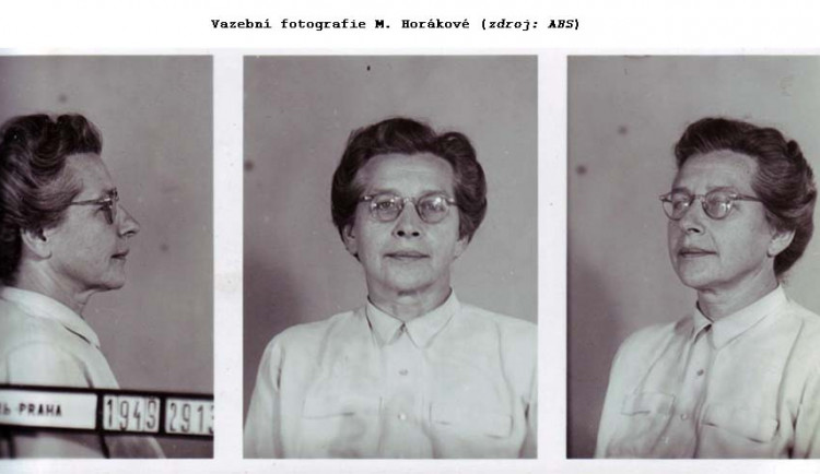 Milada Horáková- foto ve vazební věznici