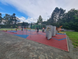Parkourové hřiště v Náchodě