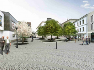 V Trutnově odstartovala rekonstrukce pěší zóny v Horské ulici. Stát bude 44 milionů korun