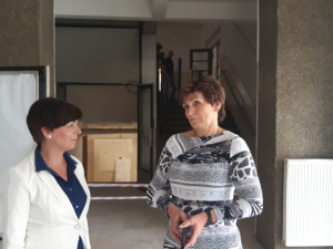 Náměstkyně hejtmana Královéhradeckého kraje Martina Berdychová, ředitelka školy Věra Svatošová