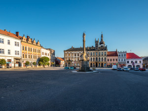 Hořice chtějí opravit náměstí Jiřího z Poděbrad. Přípravu jim komplikuje rekonstrukce mostu na obchvatu města