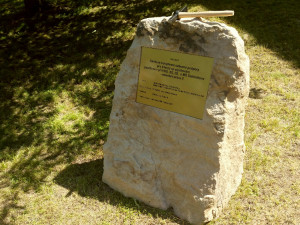 Základní kámen pro stavbu centra