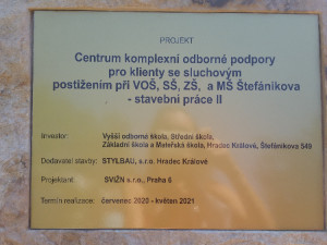 Základní kámen pro stavbu centra