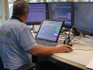 Integrované operační středisko Krajského ředitelství policie Královéhradeckého kraje