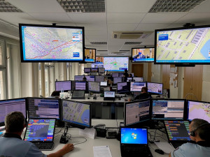 Integrované operační středisko Krajského ředitelství policie Královéhradeckého kraje