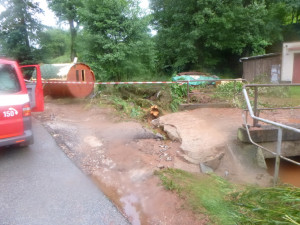 Následky silné bouře