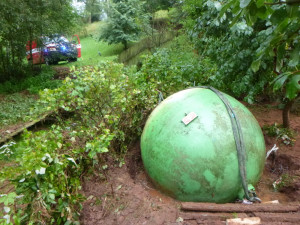 Následky silné bouře